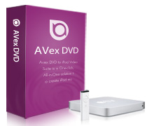 Avex Apple TV Video Converter converts AVI, DivX/Xvid, WMV, MPEG videos (and many more) to Apple TV MP4 video format in one simple click.