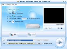 Moyea Video to Apple TV Converter - Convert video movies to Apple TV video