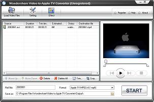 Wondershare Video to Apple TV Converter - Video to Apple TV, Apple TV Movie Converter