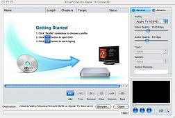 Xilisoft DVD to Apple TV Converter for Mac - Mac DVD to Apple TV Converter software
