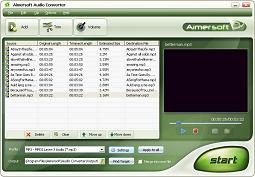Aimersoft Audio Converter - MP3 to WAV, WAV to MP3 Converter, WMA to MP3