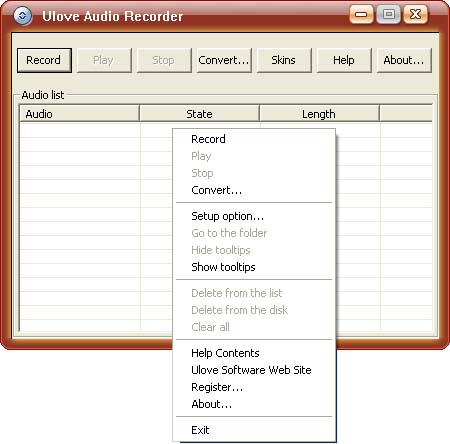 Ulove Audio Recorder