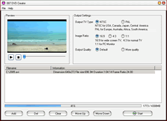 007 DVD Creator is an easy-to-use and high speed All-in-One DVD creator and DVD burner.