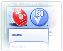 MicroAdobe DVD CD Burner