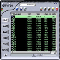 BurnGO is a software which can record audio and data to compact disc and can analyse the data in the disc.