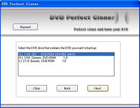 DVD Perfect Cloner is a powerful DVD copy software, an all-in-one DVD Copying tools which make high quality backup copies of your favorite DVD movie