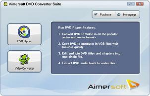 Aimersoft DVD Converter Suite - DVD Ripper, Video Converter
