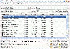 Nevo CD Ripper can rip music cd and save as mp3 wma ogg wav
