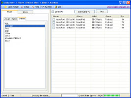 Aniosoft iTouch iPhone to computer'  you can easily backup your songs , videos from your iTouch iPhone back to your PC.