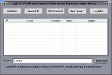 Aplus FLV to iPhone Converter is a powerful FLV to iPhone Converter.