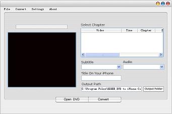 DVD to iPhone Converter is the fastest DVD movie to iPhone video converter software