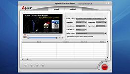 Aplus DVD to iPod Ripper helps you easily convert DVD movies  to a format that iPod understands. And you will watch your DVD movies  on our iPod anytime anywhere.