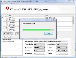 Cool DVD to iPod MP4 Ripper is powerful and easy-to-use DVD ripping software