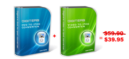 Digiters iPod Video Converter + DVD to iPod Converter, All-in-One Suite