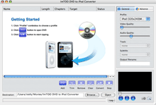 ImTOO DVD to iPod Converter for Mac:Mac iPod Converter Convert DVD to iPod