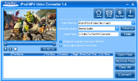 Koobo iPod MP4 Video Converter is a software for iPod MP4 file conversion of portable video device for iPod or other software iPod player.