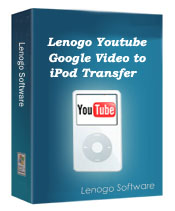 Youtube/Google Video to iPod Transfer enables users to transfer any youtube or google video straight to their iPods.