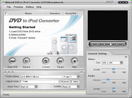 Nidesoft DVD to iPod Converter - DVD to iPod, Convert DVD to iPod, iPod Video,DVD iPod Ripper
