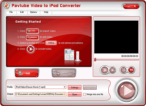 Pavtube Video to iPod Converter - Best software to convert iPod MP4, iPod movies converter.