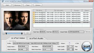 ViVi iPod Converter provides you with a integrated set of tool to convert Avi,Divx,Wmv,Asf,Mpeg-1,Mpeg-2,etc video format to iPod video format.