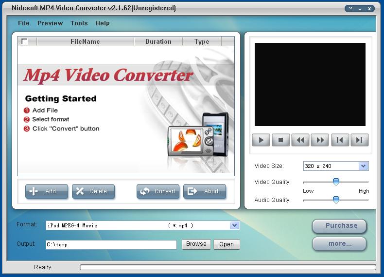 Nidesoft MP4 Video Converter - Video to mp4, Video Converter, MP4 Converter, DVD to MP4