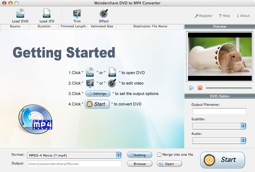 Wondershare DVD to MP4 Suite for Mac – DVD Ripper for Mac, Video Converter for Mac