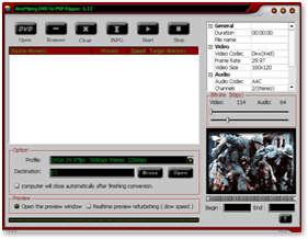 AnyMpeg DVD to PSP Ripper is a powerful easy-to-use DVD to PSP Ripper software