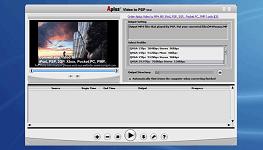 Aplus Video to PSP Converter is able to convert almost all kinds of video files