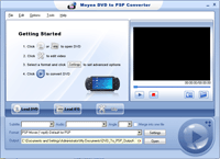 Moyea DVD to PSP Converter - easy rip DVD to MP4 for Sony PSP
