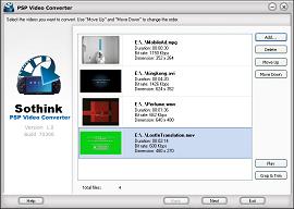 Sothink PSP Video Converter, Convert Video to PSP MP4 Video