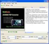 WinXMedia AVI/WMV PSP Converter is a powerful and easy-to-use PSP MP4 video converter.