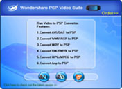 Wondershare PSP Video Suite: DVD to PSP, Video to PSP