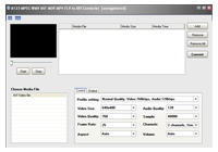 A123 MPEG WMV ASF MOV MP4 FLV to AVI Converter is a powerful, easy to use AVI video conversion tool