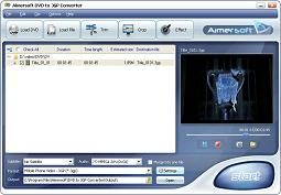 Aimersoft DVD to 3GP Converter - Convert DVD to 3GP, DVD to Mobile Phone Software
