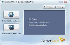 Aimersoft Mobile Devices Video Suite - Mobile Video Converter, DVD to Mobile Converter, DVD/video to Mobile Phone Converter