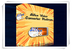 Avex Video Converter Platinum transcodes AVI, DivX/Xvid, WMV, Tivo, MPEG videos (and many more) in one simple click.