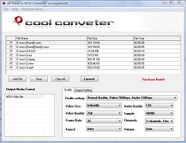 Cool All Video to MOV Converter