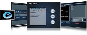 Cucusoft Ultimate DVD + Video Converter Suite converts DVD's and videos to play on almost any portable device