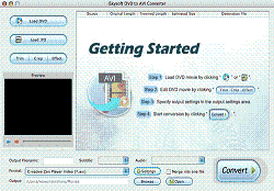 DVD to AVI Converter for Mac - Mac DVD to AVI, Rip DVD to AVI on Mac OS X and higher