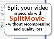 MOVAVI SplitMovie is a simple and fast video trimming and splitting software which cuts video files into fragments