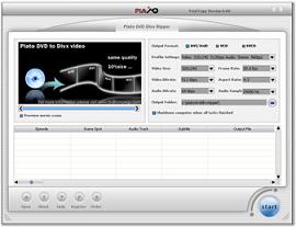 DVD to DivX Software - Plato DVD to DivX Ripper, Convert DVD to DivX , XviD, AVI video without any loss of quality.