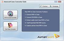 Zune Converter Suite - Zune Video Converter, DVD to Zune Converter