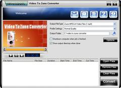 iWellsoft Video to Zune Converter - convert Video to Zune, Zune Converter