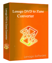 With Lenogo DVD  to Zune Converter, you can convert almost all kinds of DVD to Zune video (mp4) format.