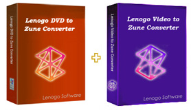 Lenogo DVD to Zune Converter + Video to Zune PowerPack: any video you watch on PC can be put on Zune.